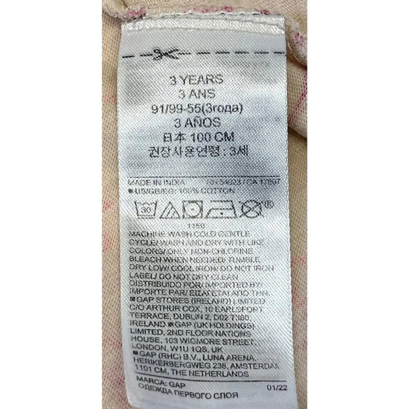 Baby Gap/Disney 3Toddler Multiple ColorsTrapeze Minnie Face  Dress - Picture 9 of 13